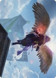 Image for Balmor, Battlemage Captain Art Card (44/81) (44) (ASDMU) - Magic: The Gathering