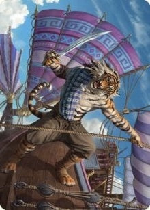 Image for Jedit Ojanen, Mercenary Art Card (48) (ASDMU) - Magic: The Gathering