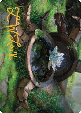 Image for Timeless Lotus Art Card (Gold-Stamped Signature) (57) (ASDMU) - Magic: The Gathering