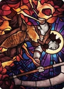 Image for Garna, Bloodfist of Keld Art Card (71) (ASDMU) - Magic: The Gathering
