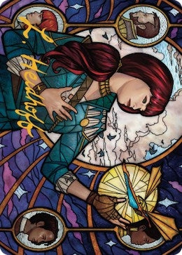 Image for Jhoira, Ageless Innovator Art Card (Gold-Stamped Signature) (73) (ASDMU) - Magic: The Gathering
