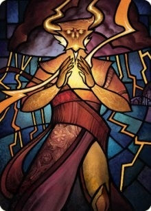 Image for Najal, the Storm Runner Art Card (74) (ASDMU) - Magic: The Gathering