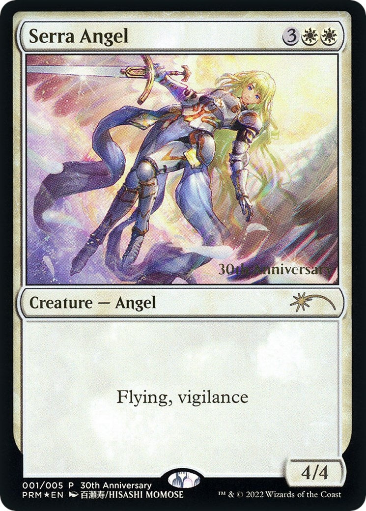 Image for Serra Angel (001) (1) - Magic: The Gathering