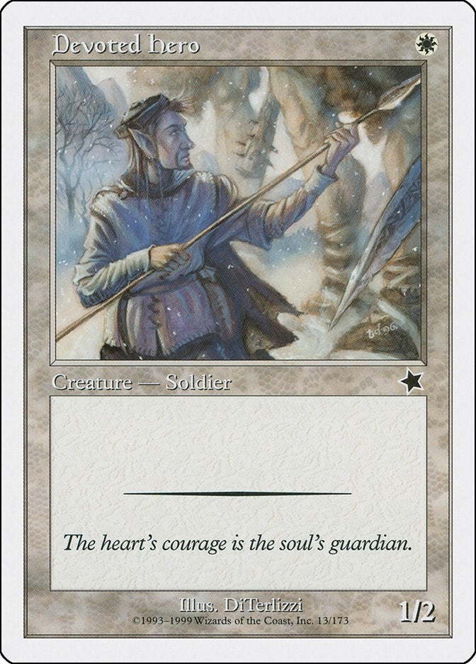 Image for Devoted Hero (13) - Magic: The Gathering