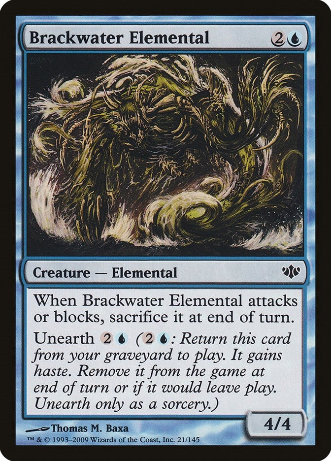 Image for Brackwater Elemental (21) - Magic: The Gathering