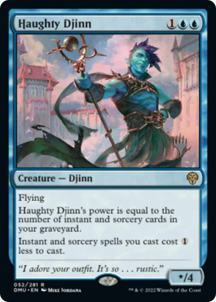 Image for Haughty Djinn (52) - Magic: The Gathering