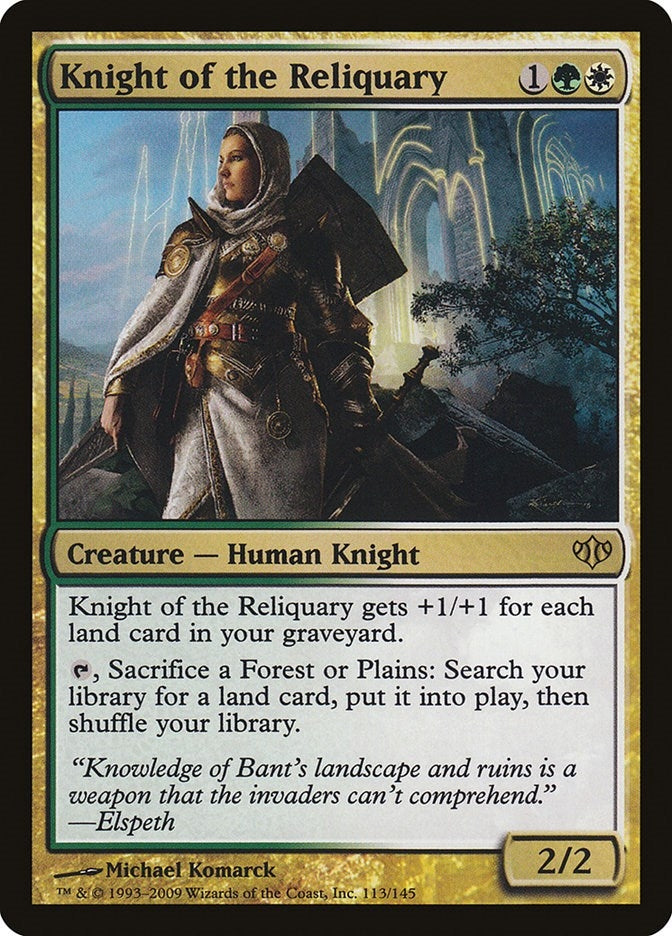 Image for Knight of the Reliquary (113) - Magic: The Gathering
