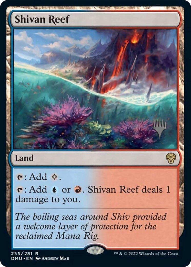 Image for Shivan Reef (255) - Magic: The Gathering