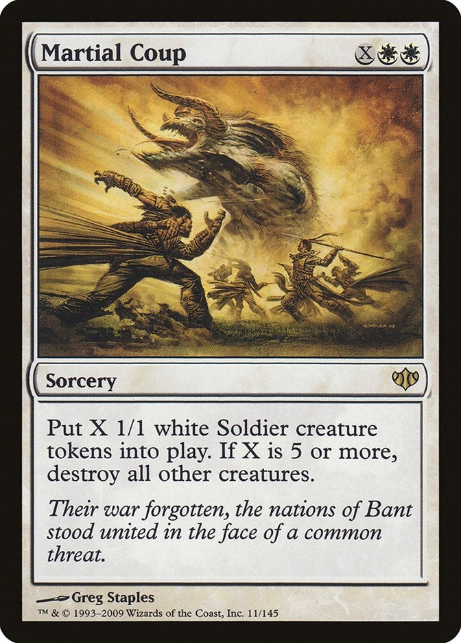 Image for Martial Coup (11) - Magic: The Gathering