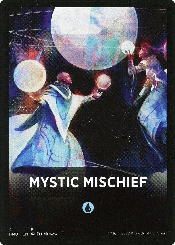 Image for Mystic Mischief Theme Card (4) (DMU) - Magic: The Gathering