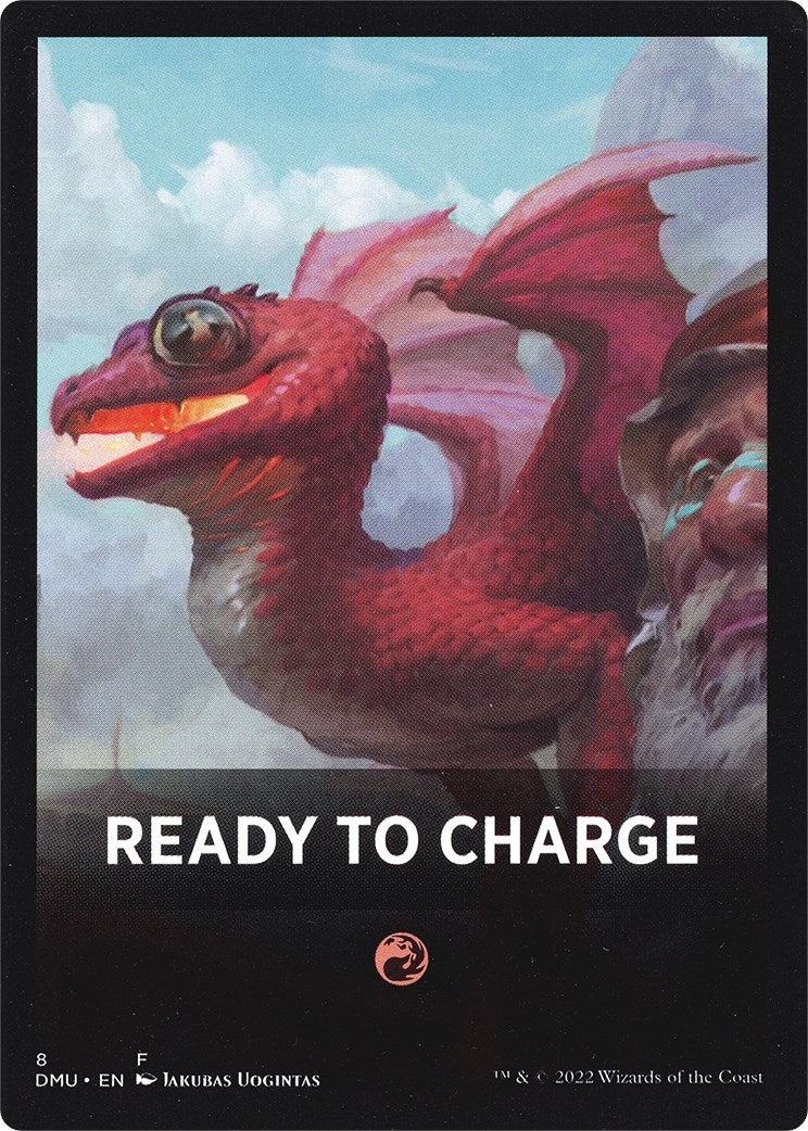 Image for Ready to Charge Theme Card (8) (DMU) - Magic: The Gathering