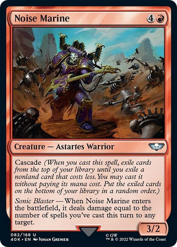 Image for Noise Marine (Surge Foil) (82) - Magic: The Gathering