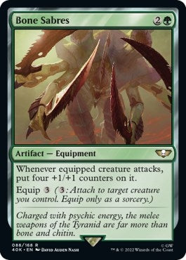 Image for Bone Sabres (88) - Magic: The Gathering