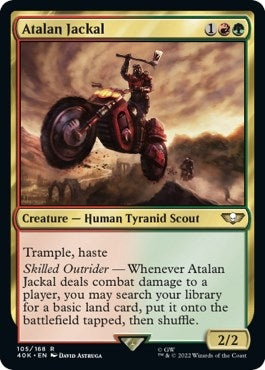 Image for Atalan Jackal (105) (40K) - Magic: The Gathering