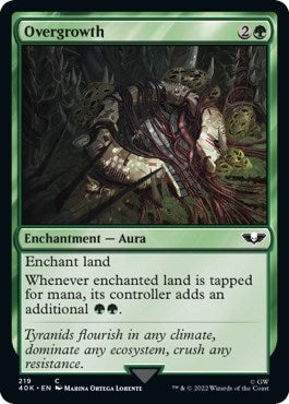 Image for Overgrowth (Surge Foil) (219) (40K) - Magic: The Gathering