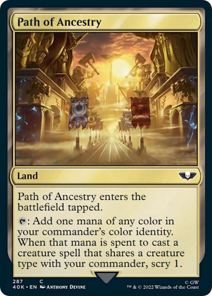 Image for Path of Ancestry (287) - Magic: The Gathering