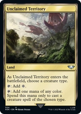 Image for Unclaimed Territory (304) - Magic: The Gathering