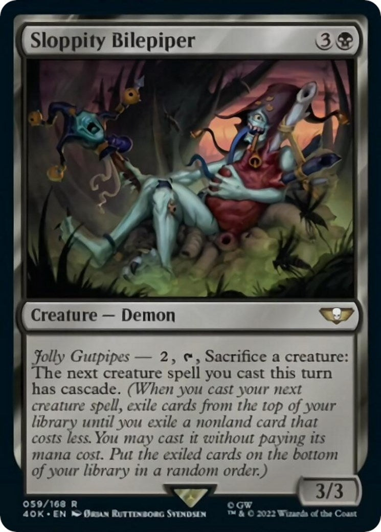 Image for Sloppity Bilepiper (59) - Magic: The Gathering