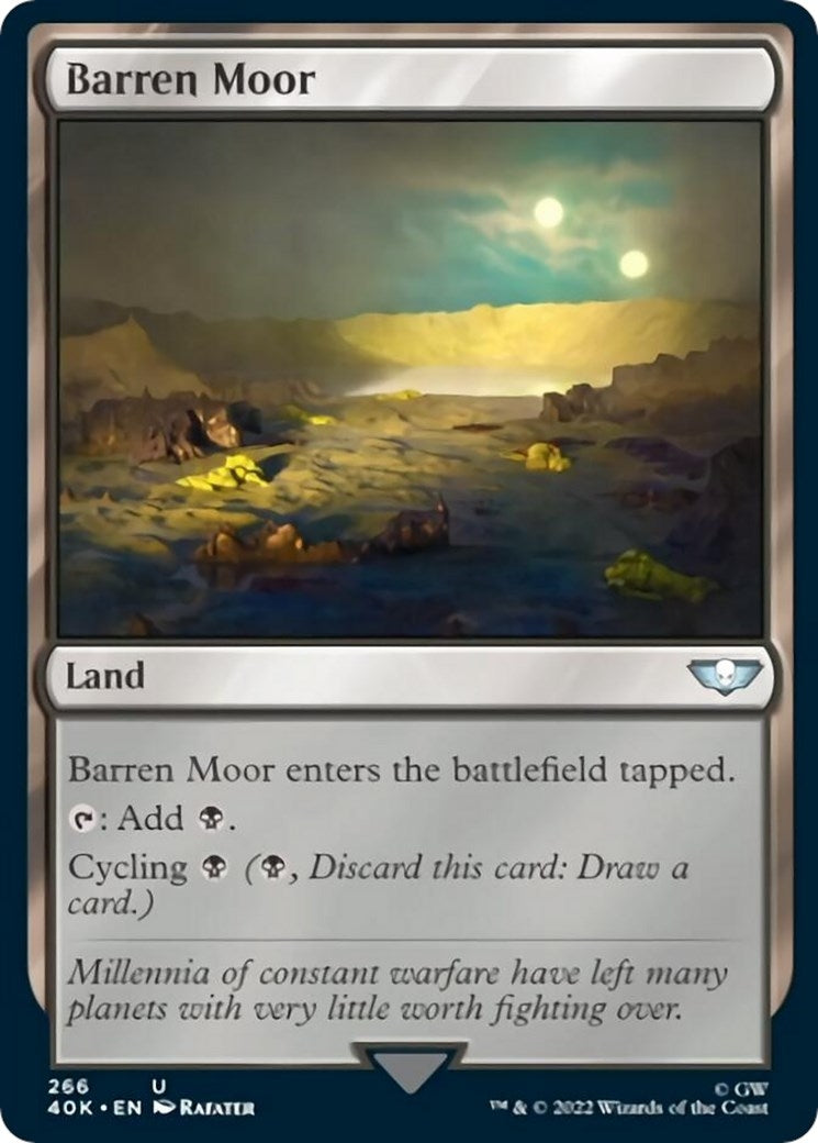 Image for Barren Moor (Surge Foil) (266) - Magic: The Gathering