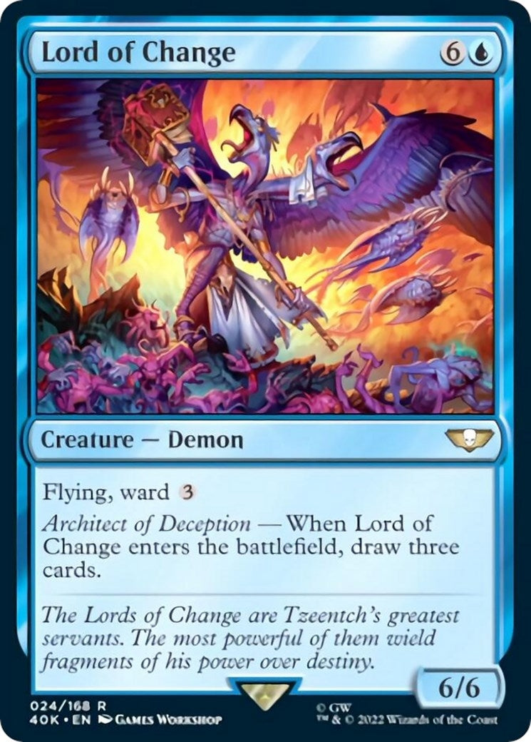 Image for Lord of Change (Surge Foil) (24) - Magic: The Gathering