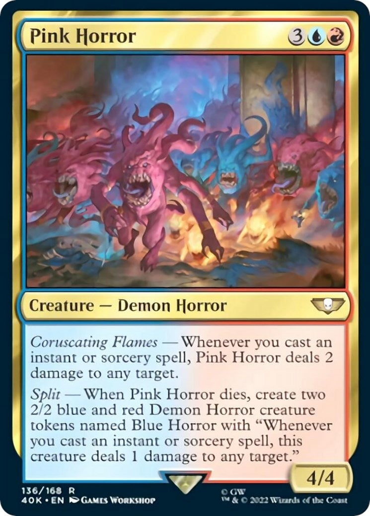 Image for Pink Horror (Surge Foil) (136) - Magic: The Gathering