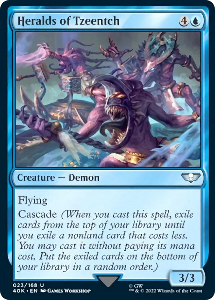 Image for Heralds of Tzeentch (Surge Foil) (23) - Magic: The Gathering