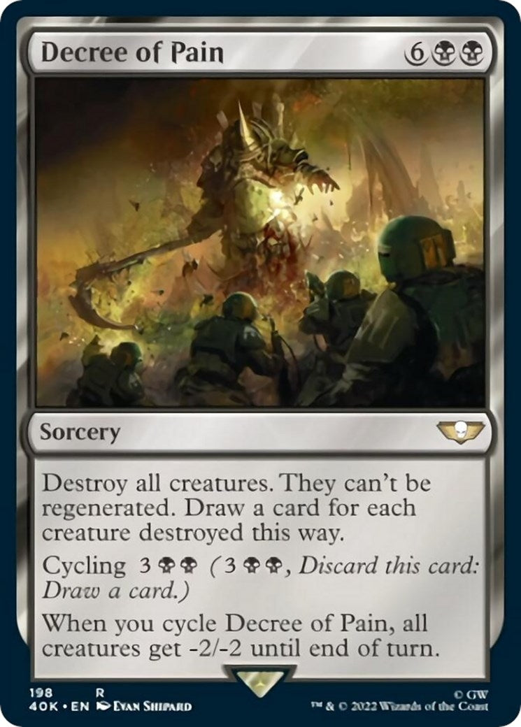 Image for Decree of Pain (Surge Foil) (198) - Magic: The Gathering