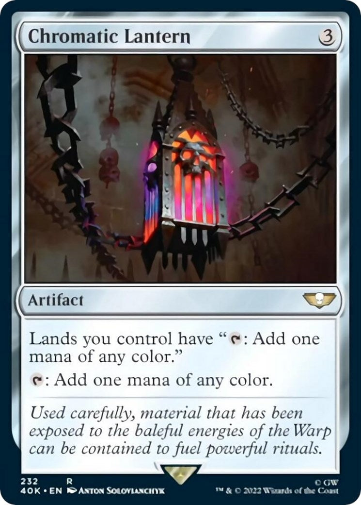 Image for Chromatic Lantern (Surge Foil) (232) - Magic: The Gathering
