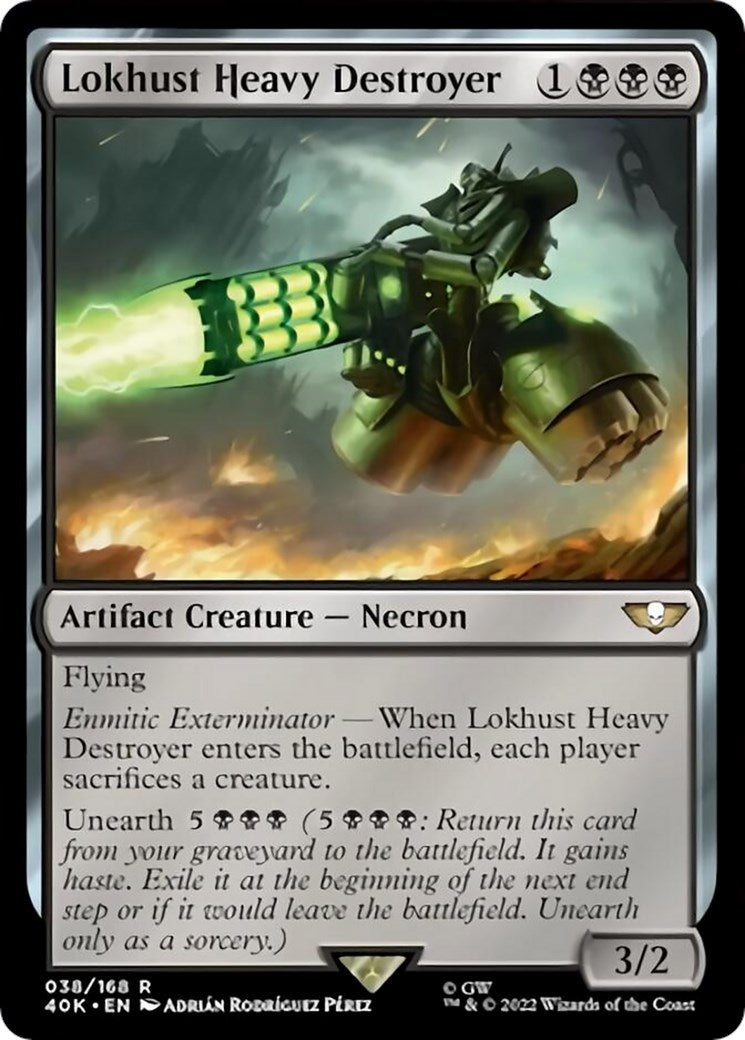 Image for Lokhust Heavy Destroyer (Surge Foil) (38) - Magic: The Gathering
