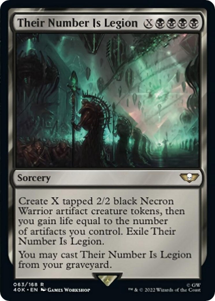 Image for Their Number Is Legion (Surge Foil) (63) - Magic: The Gathering