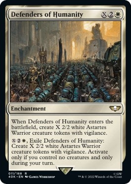 Image for Defenders of Humanity (Surge Foil) (11) - Magic: The Gathering