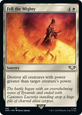 Image for Fell the Mighty (186) - Magic: The Gathering