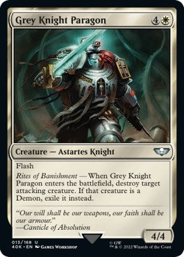 Image for Grey Knight Paragon (13) (40K) - Magic: The Gathering