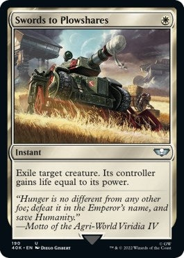 Image for Swords to Plowshares (Surge Foil) (190) - Magic: The Gathering