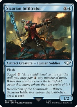 Image for Sicarian Infiltrator (Surge Foil) (25) - Magic: The Gathering