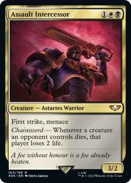 Image for Assault Intercessor (Surge Foil) (104) - Magic: The Gathering