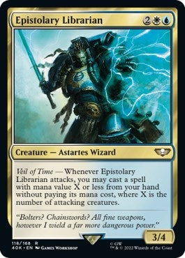 Image for Epistolary Librarian (Surge Foil) (118) - Magic: The Gathering