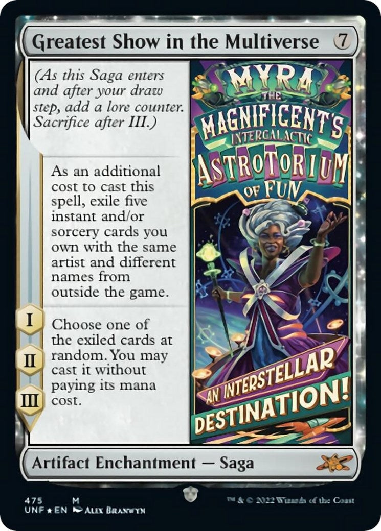 Image for Greatest Show in the Multiverse (189) - Magic: The Gathering
