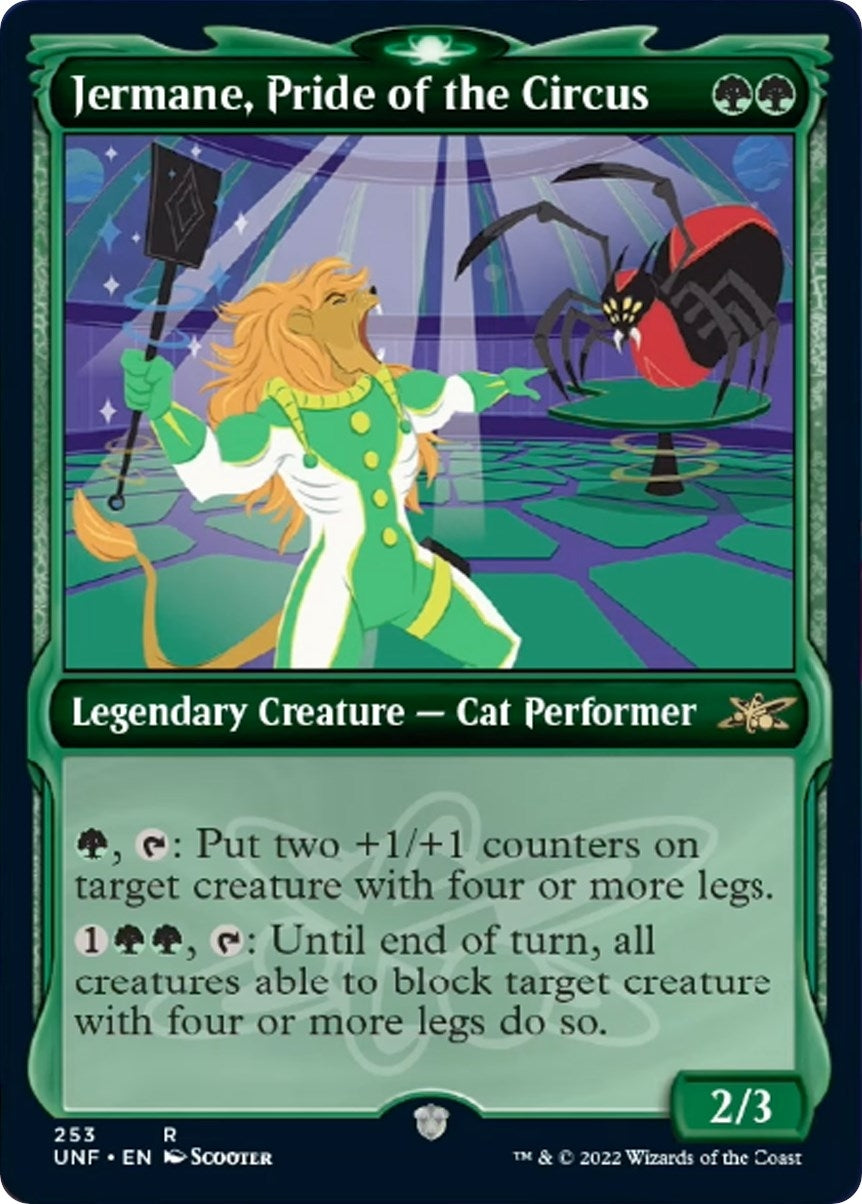 Image for Jermane, Pride of the Circus (Showcase) (253) (UNF) - Magic: The Gathering