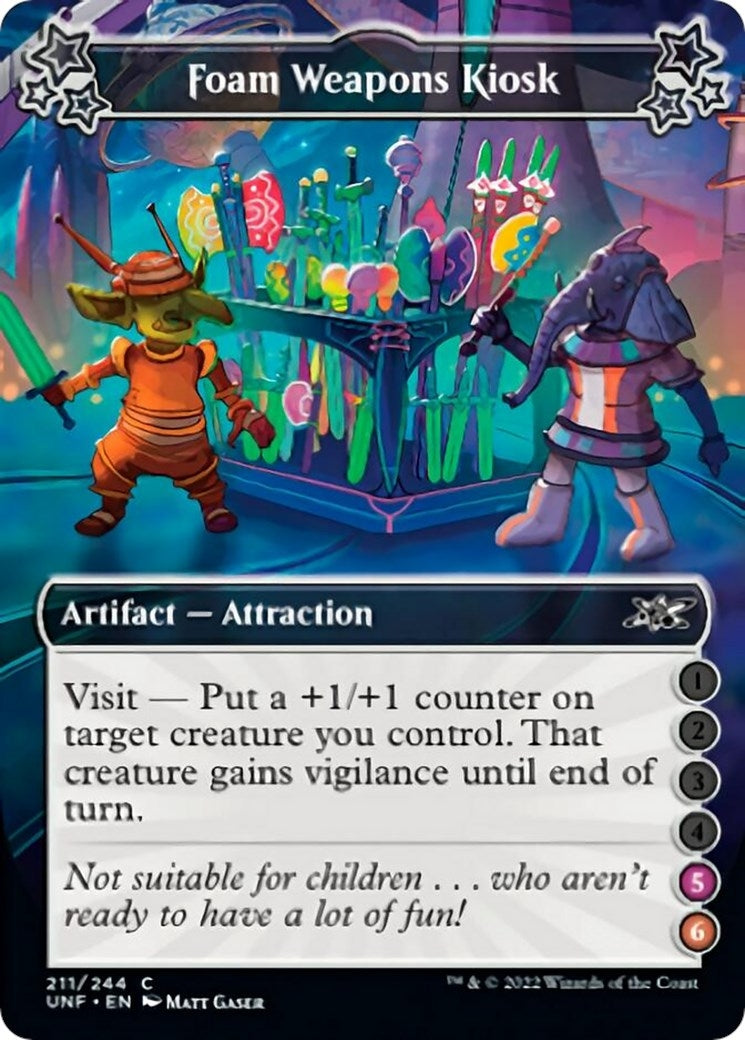 Image for Foam Weapons Kiosk (5-6) (211) - Magic: The Gathering