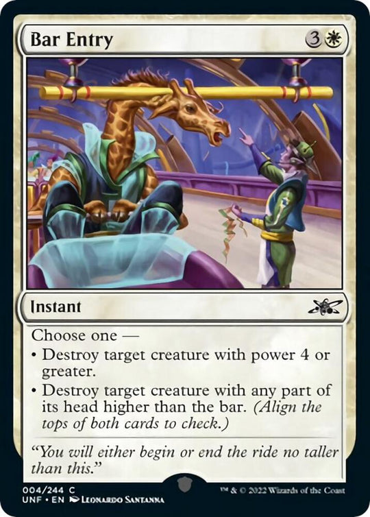 Image for Bar Entry (4) - Magic: The Gathering