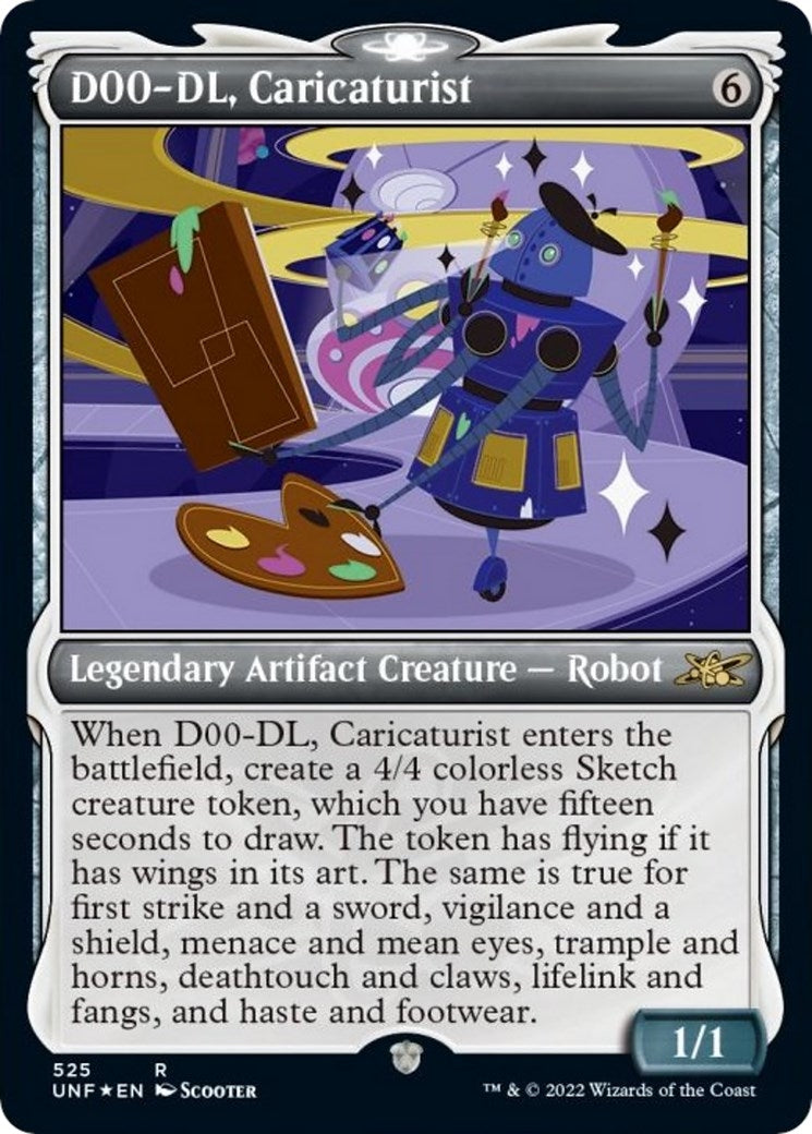 Image for D00-DL, Caricaturist (Showcase) (274) - Magic: The Gathering