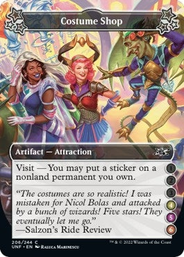 Image for Costume Shop (4-5-6) (206) - Magic: The Gathering