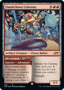 Image for Omniclown Colossus (Galaxy Foil) (402) - Magic: The Gathering