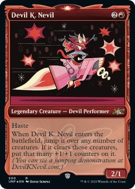 Image for Devil K. Nevil (Showcase) (Galaxy Foil) (500) - Magic: The Gathering