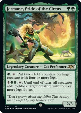 Image for Jermane, Pride of the Circus (Galaxy Foil) (430) (UNF) - Magic: The Gathering