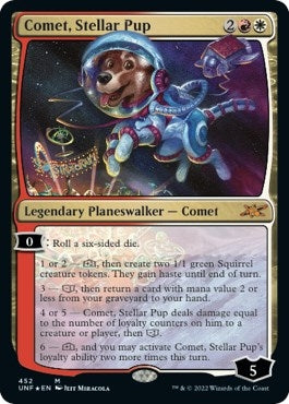 Image for Comet, Stellar Pup (Galaxy Foil) (452) (UNF) - Magic: The Gathering