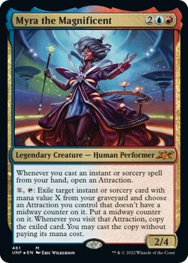 Image for Myra the Magnificent (Galaxy Foil) (461) - Magic: The Gathering