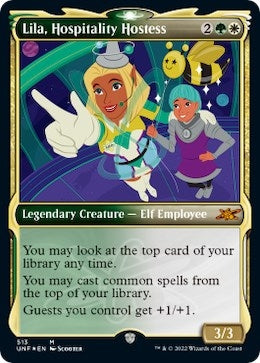 Image for Lila, Hospitality Hostess (Showcase) (Galaxy Foil) (513) (UNF) - Magic: The Gathering
