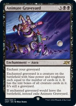 Image for Animate Graveyard (65) (UNF) - Magic: The Gathering